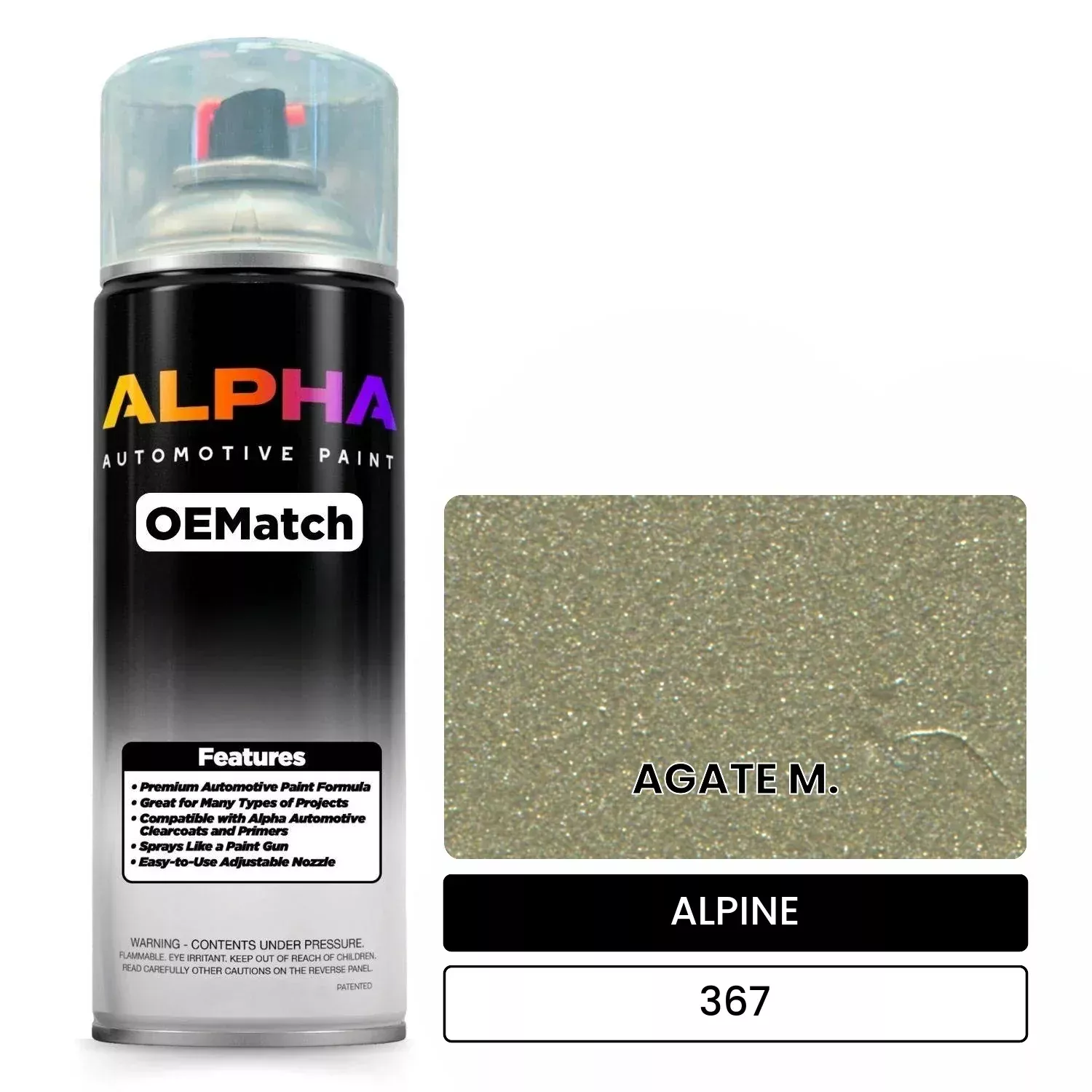ALPINE AGATE M. 367 | OEMatch Automotive Spraycan