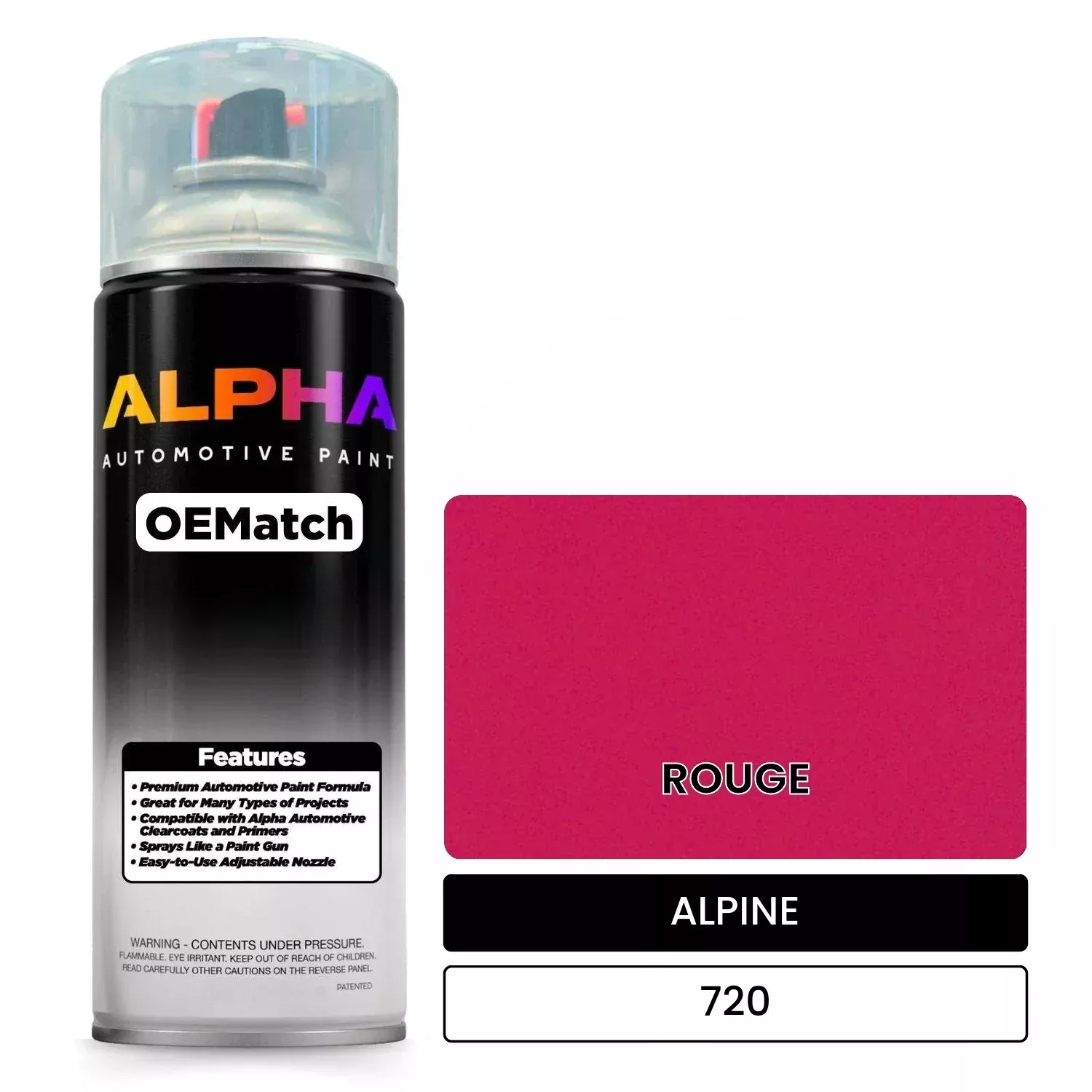 ALPINE ROUGE 720 | OEMatch Automotive Spraycan