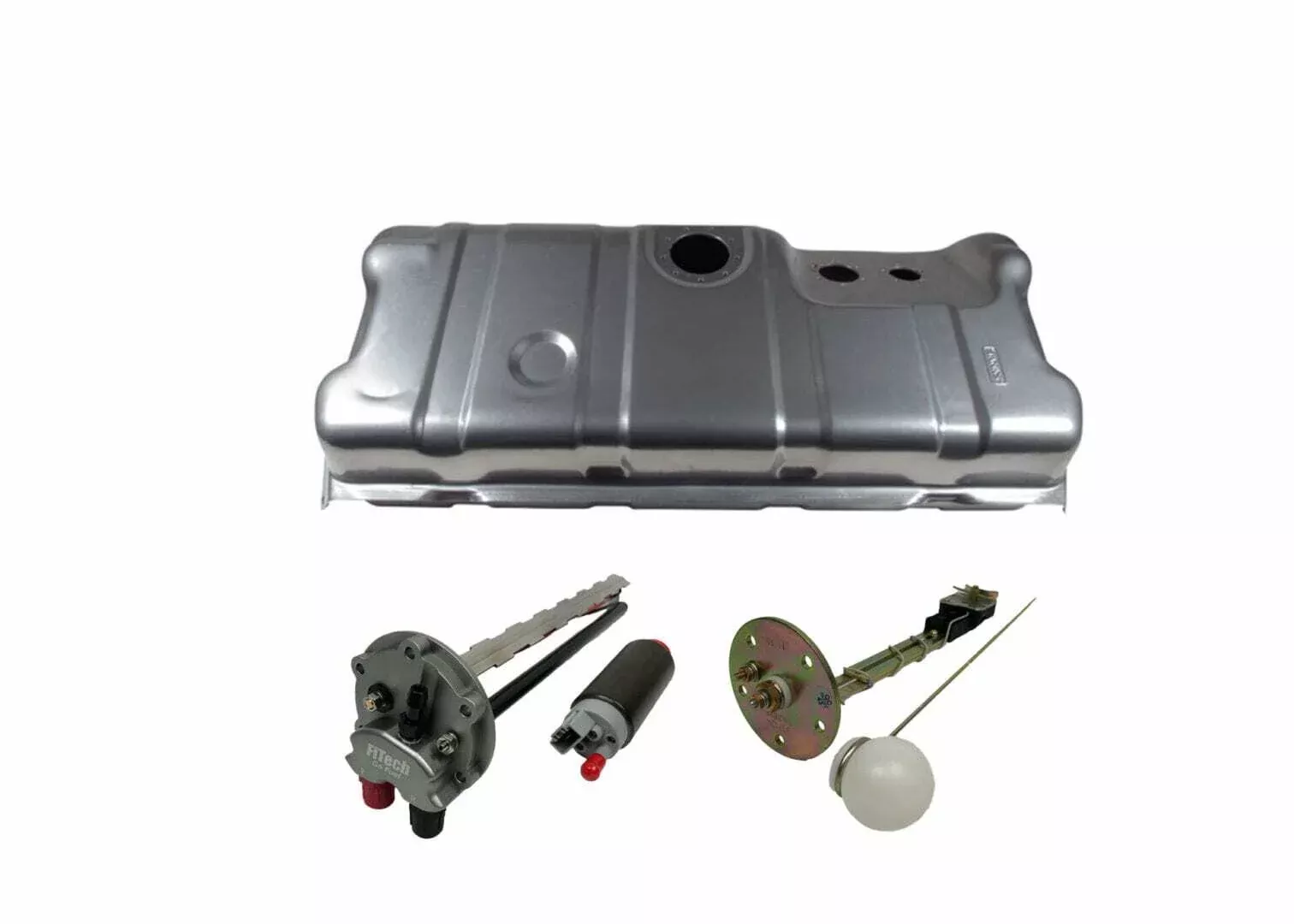 FiTech 58044 EFI Fuel Tank w/ Sender, Straps and 50015