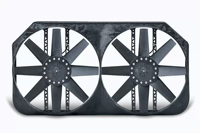 Flex-A-Lite 105395 Fan Electric 15 dual shrouded puller w/ variable speed control