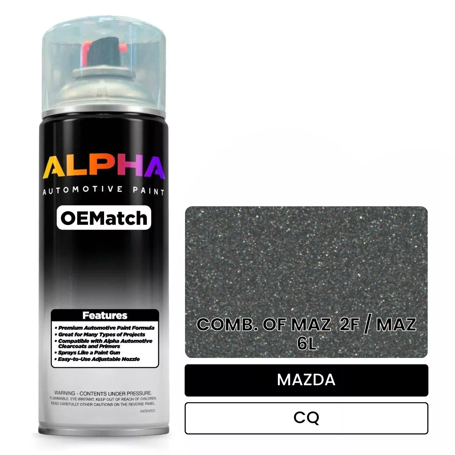 MAZDA COMB. OF MAZ2F / MAZ6L CQ | OEMatch Automotive Spraycan