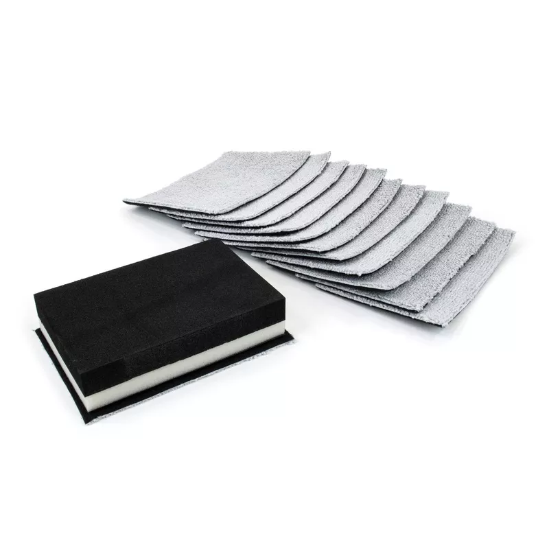[Saver Block & Refill] Coating Applicator Foam Block and Refill Sheets with Barrier Layer (5 in. x 3.5 in.) – 12 pack