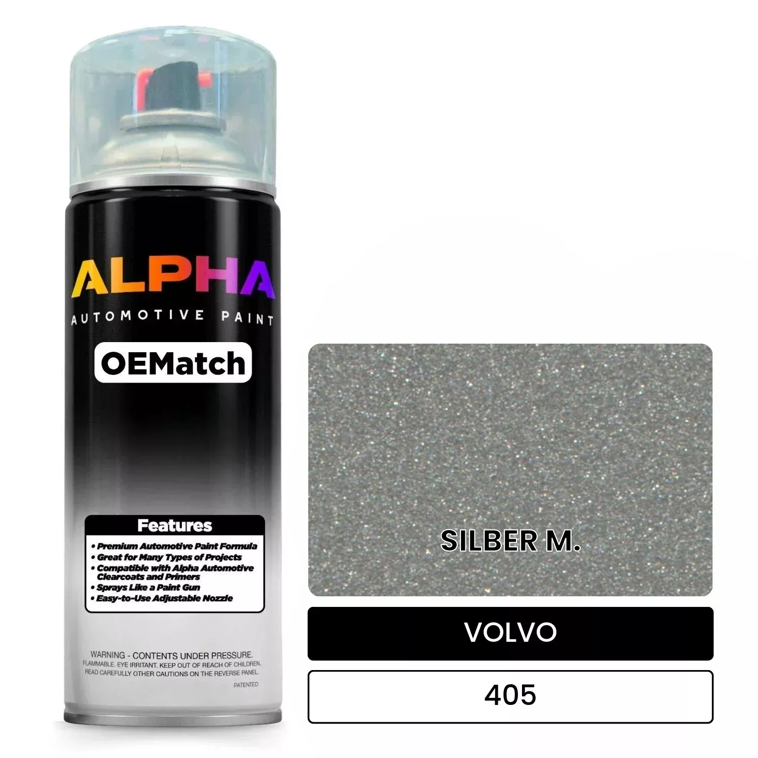 VOLVO SILBER M. 405 | OEMatch Automotive Spraycan